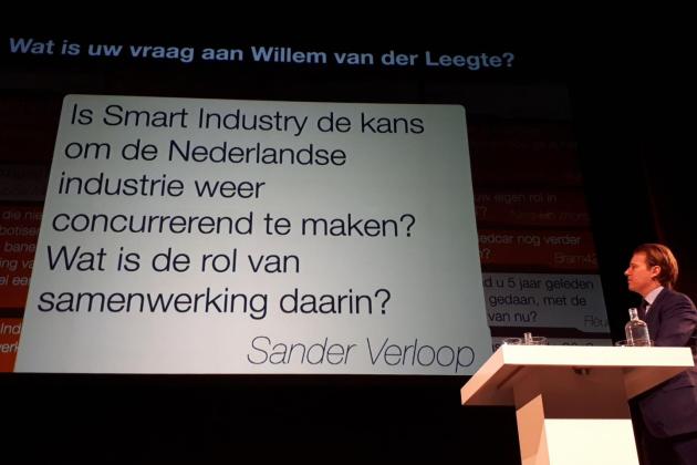 Willem van der Leegte over ‘smart industry’